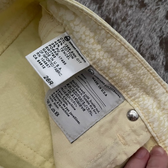 AG python print yellow jean - Picture 3 of 3
